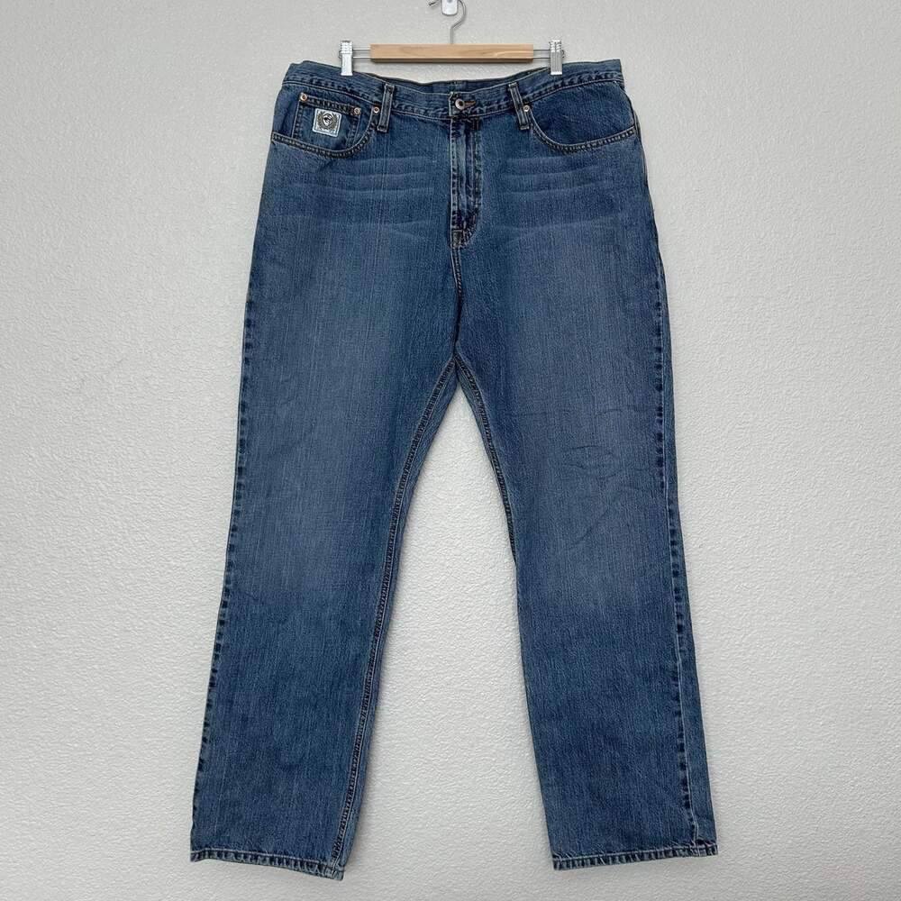 Cinch Jeans Mens 40x36 Blue Classic Fit Straight Leg Denim Western Cowboy Rodeo